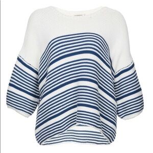 mes demoiselles mathis knot boxy sweater one size